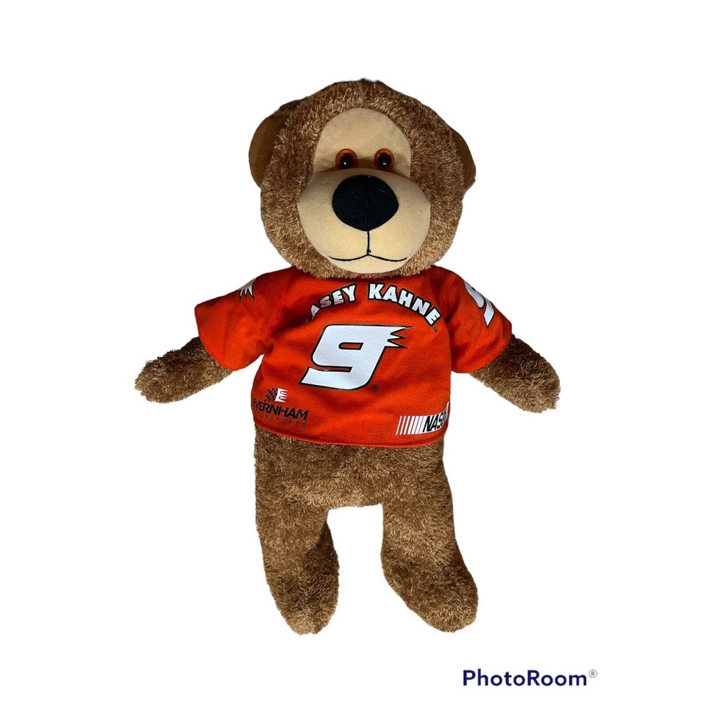 Kasey Khane #9 Plush Teddy Bear Collectible Evernham Motorsport 24”
